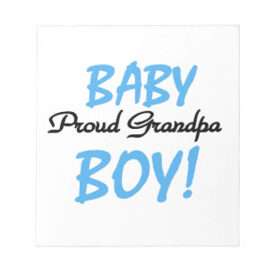 Proud Grandpa Pojke T-shirts och Gifts Anteckningsblock