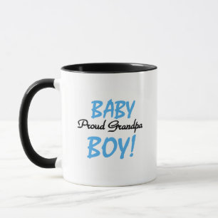 Proud Grandpa Pojke Tshirts och Gifts Mugg