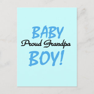 Proud Grandpa Pojke Tshirts och Gifts Vykort