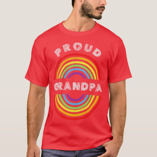 Proud Grandpa-Pridet LGBT HGBTQ T HGBT Supporter P T Shirt