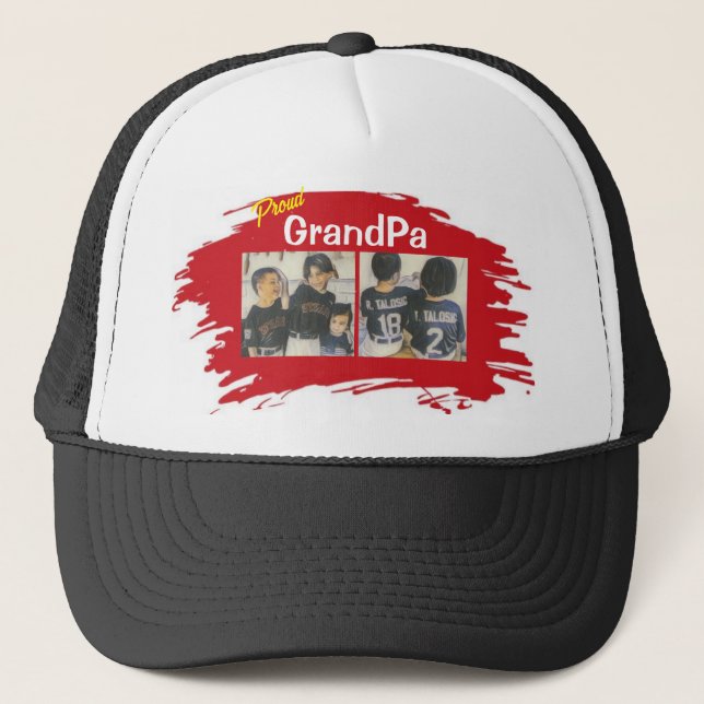 Proud GrandPa Truckerkeps (Framsida)