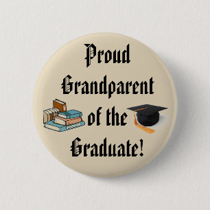 PROUD GRANDPARENT FÖR Knappen STUDENT Knapp