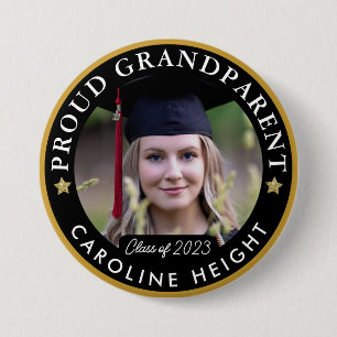 Proud Grandparent Photo 2023 Studenten-knapp Knapp