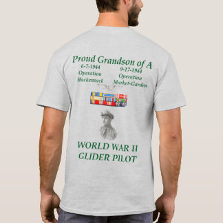 Proud Grandson of A Världskrig II Glider Pilot T Shirt