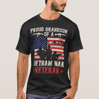 Proud Grandson of a Vietnam Veteran| Proud Vietnam T Shirt