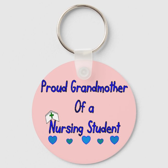Proud Granmor Nursing Student Nyckelring (Framsida)