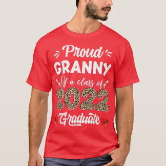 Proud Granny av klass 2022 Student Graduatio T Shirt