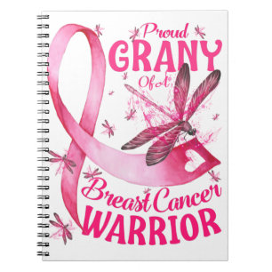 Proud Granny of a Breast Cancer Warrior Awareness Anteckningsbok