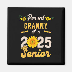 Proud Granny of a cl of 2025 Senior Studenten Gra Magnet