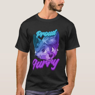 Proud Hårig Fandom Cosplay Animal Lover Hårig Fu T Shirt