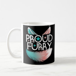 Proud Hårig från Hårig Svan Öron Hårig Person Kaffemugg