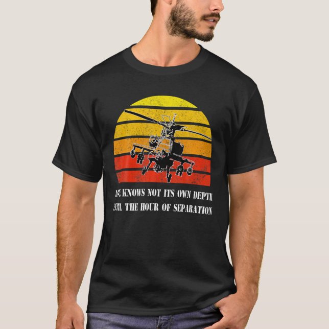 Proud Helicopter Makfe Luft Force Academy Milis S T Shirt (Framsida)