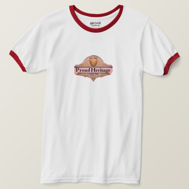 Proud Heritage lever på T-Shirt (Design framsida)