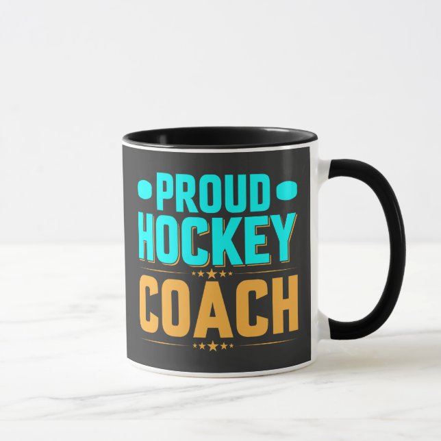 Proud Hockey Coach Mugg (Höger)