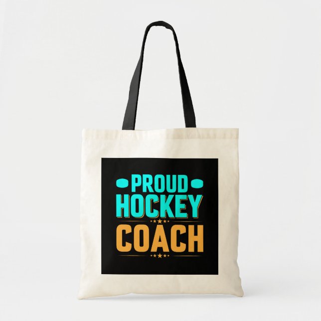 Proud Hockey Coach Tygkasse (Framsidan)