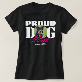 Proud Hund - Anpassningsbar År och foto T Shirt