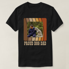 Proud Hund Anpassningsbar Photo Retro Vintage Suns T Shirt