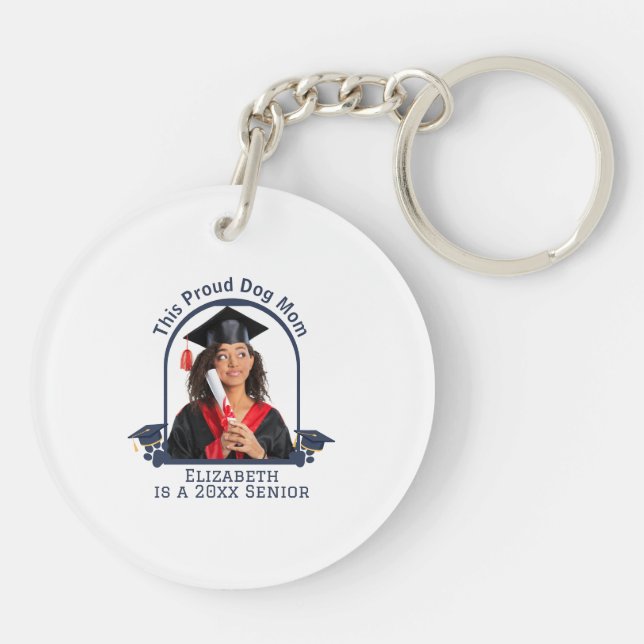 Proud Hund är en Senior - Anpassningsbar Studenten (Baksidan)