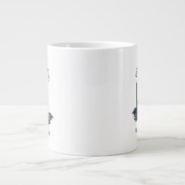 Proud Hund är en Senior - Anpassningsbar Studenten Jumbo Mugg