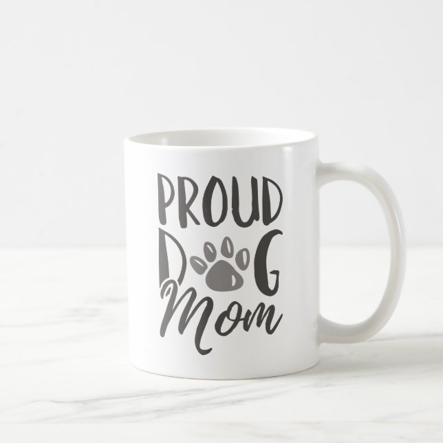 Proud Hund Mamma Kaffemugg (Höger)