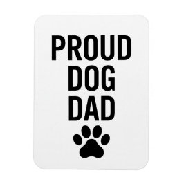Proud Hund Pappa - Ljuny Djurälskare Gift för mana Magnet