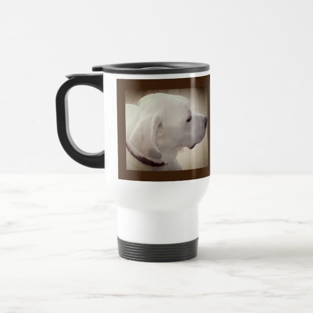 Proud Hund Pappa Mörk Brown Resemugg (Vänster)