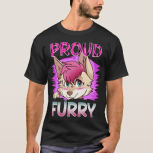 Proud I Hårig Cosplay Fandom 15 T Shirt