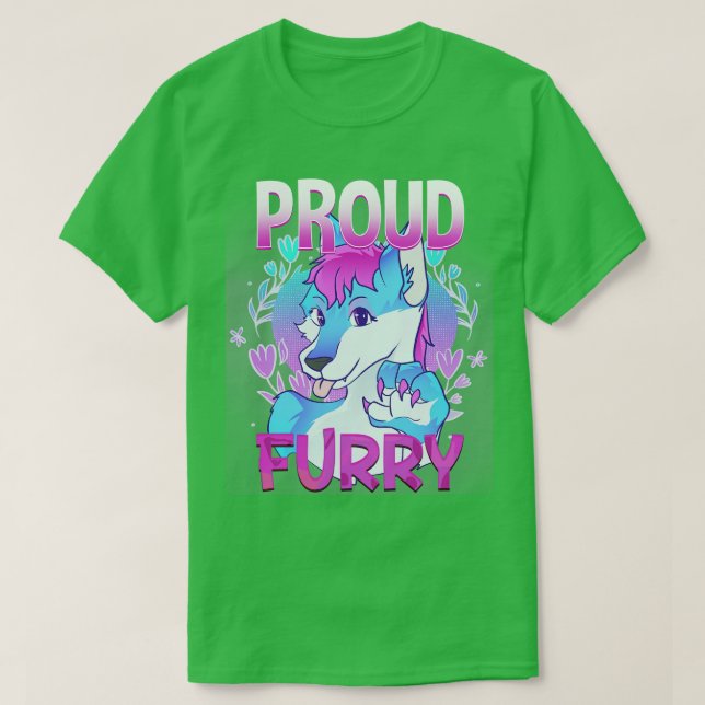 Proud I Hårig Cosplay Fandom 3 T Shirt (Design framsida)