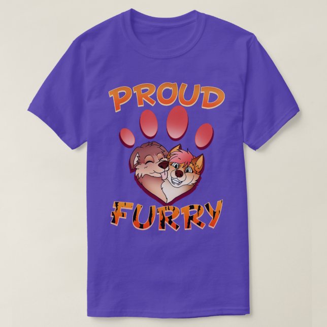 Proud I Hårig Cosplay Fandom 9 T Shirt (Design framsida)
