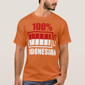 Proud Indonesia Gift Flagga Indonesia T Shirt