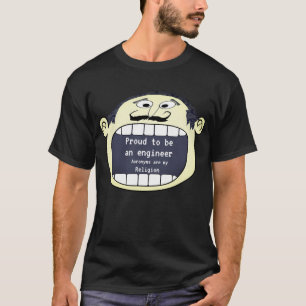 Proud Ingenjör Motivational Tal Personification T Shirt