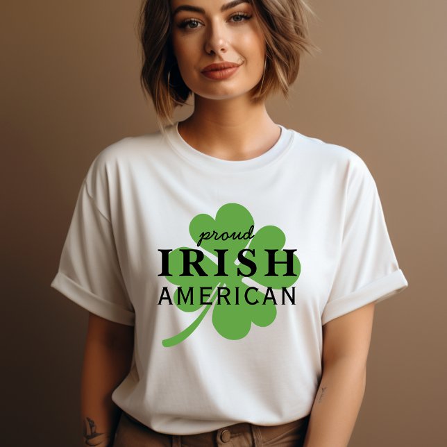 Proud Irish American St. Patrick's Day T-shirt (Skapare uppladdad)