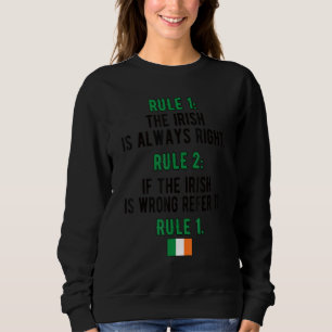 Proud Irish Regler Ireland Flagga Irish Roots T Shirt