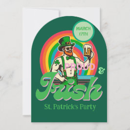 Proud & Irish St Patrick Anpassningsbar LGBTQ+ Inbjudningar
