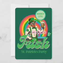 Proud & Irish St Patrick Anpassningsbar LGBTQ+ Inbjudningar
