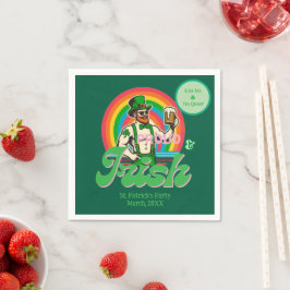 Proud & Irish St Patrick Anpassningsbar LGBTQ+ Pappersservett