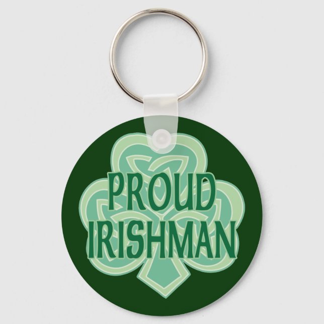 Proud Irishman Nyckelring (Framsida)