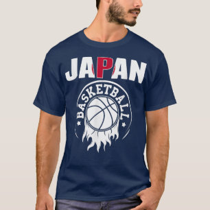 Proud Japan Basketball Fläkt Jersey - Japansk Flag T Shirt