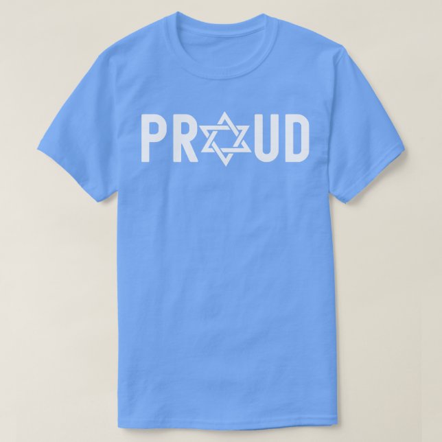 Proud Jewish 1 T Shirt (Design framsida)