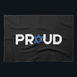 Proud Jewish Hebrew Helgdag Proud Jew Religiösa Kökshandduk<br><div class="desc">Proud Jewish Hebrew Helgdag Proud Jew Religiösa</div>