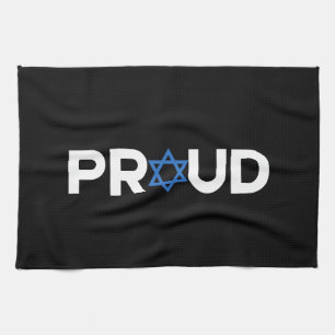 Proud Jewish Hebrew Helgdag Proud Jew Religiösa Kökshandduk