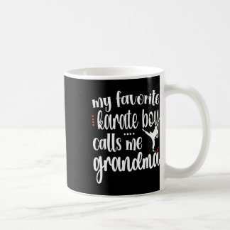 Proud Karate Grandma Karate Grandmor Kaffemugg
