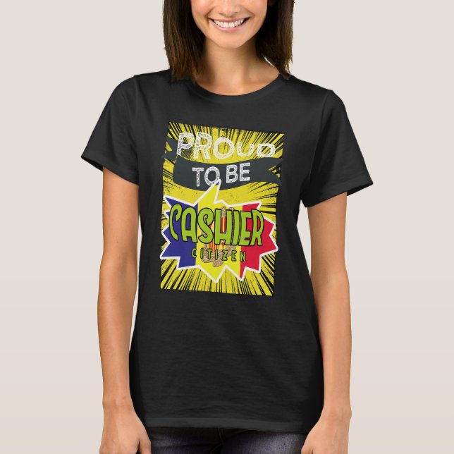 Proud kashier proffsproffs karriärarbete t shirt (Framsida)