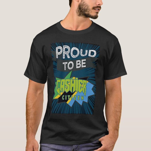 Proud kashier proffsproffs karriärarbete t shirt (Framsida)