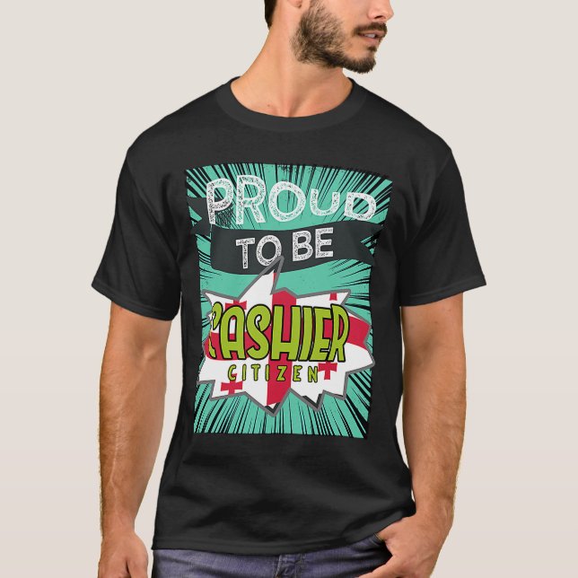 Proud kashier proffsproffs karriärarbete t shirt (Framsida)