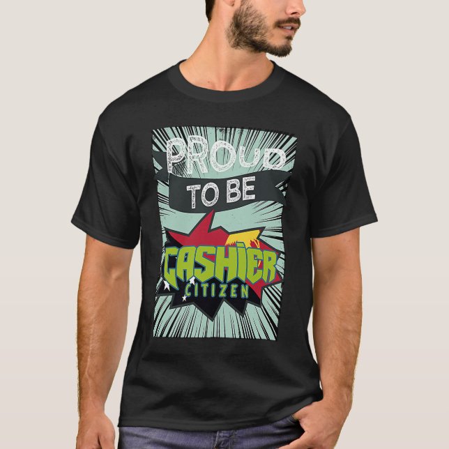 Proud kashier proffsproffs karriärarbete t shirt (Framsida)