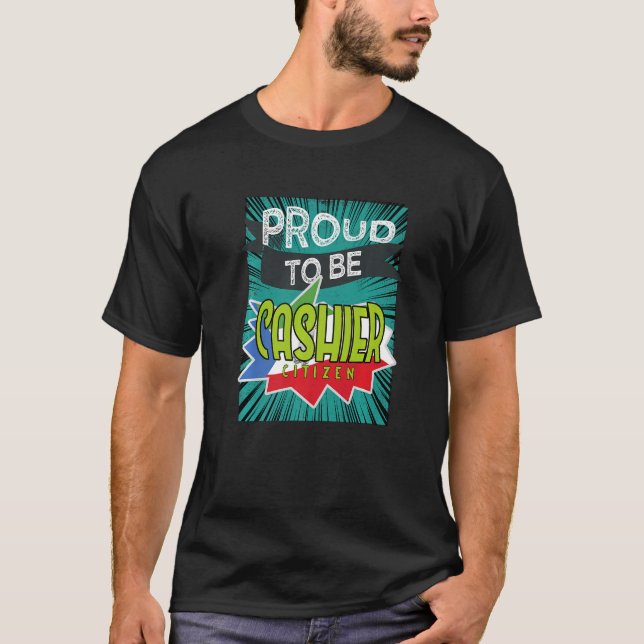 Proud kashier proffsproffs karriärarbete t shirt (Framsida)