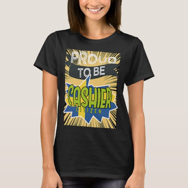 Proud kashier proffsproffs karriärarbete t shirt (Framsida)
