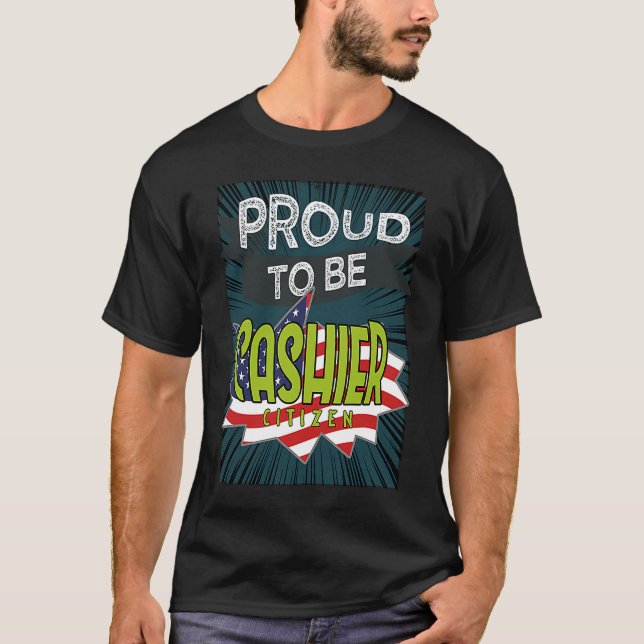 Proud kashier proffsproffs karriärarbete t shirt (Framsida)