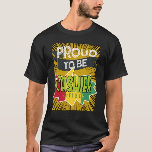 Proud kashier proffsproffs karriärarbete t shirt (Framsida)